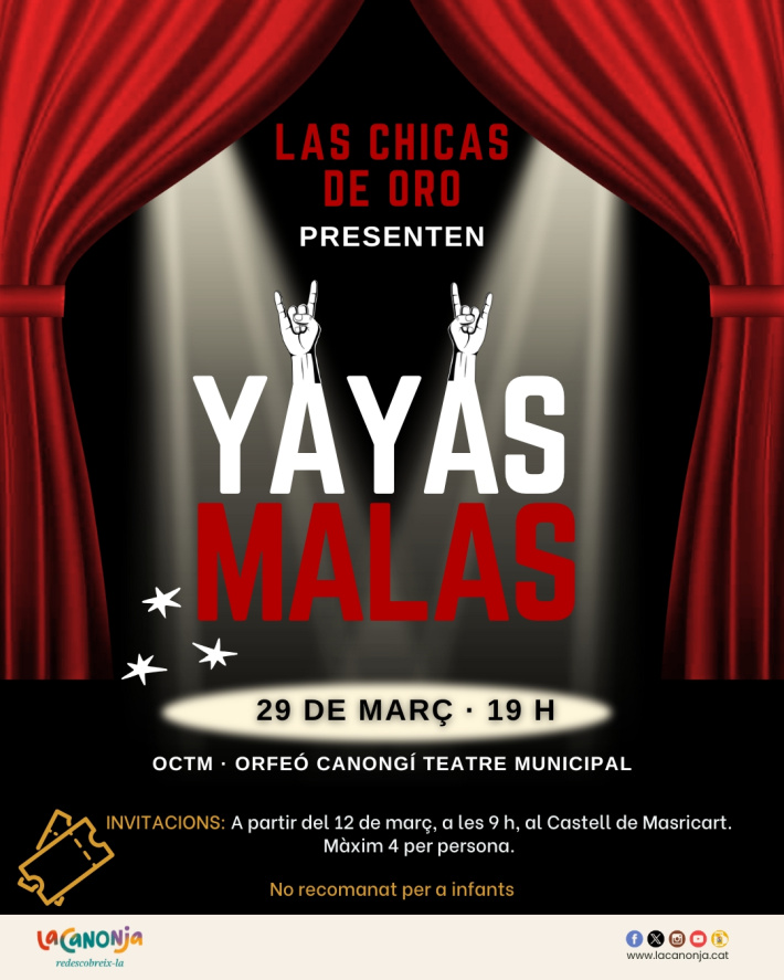 Las Chicas de Oro presenten "Yayas malas"
